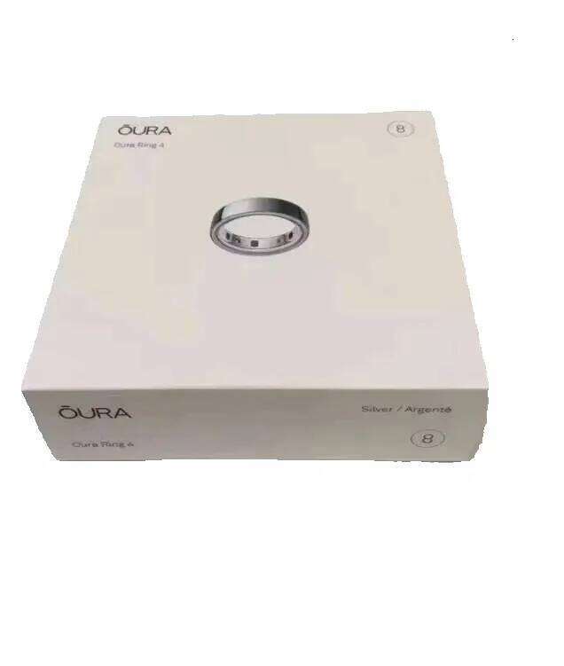 4th Oura Smart Ring Generation Black/Sier/Invisible/Brushed Sier/Gold/Rose Gold Size 42 to 15