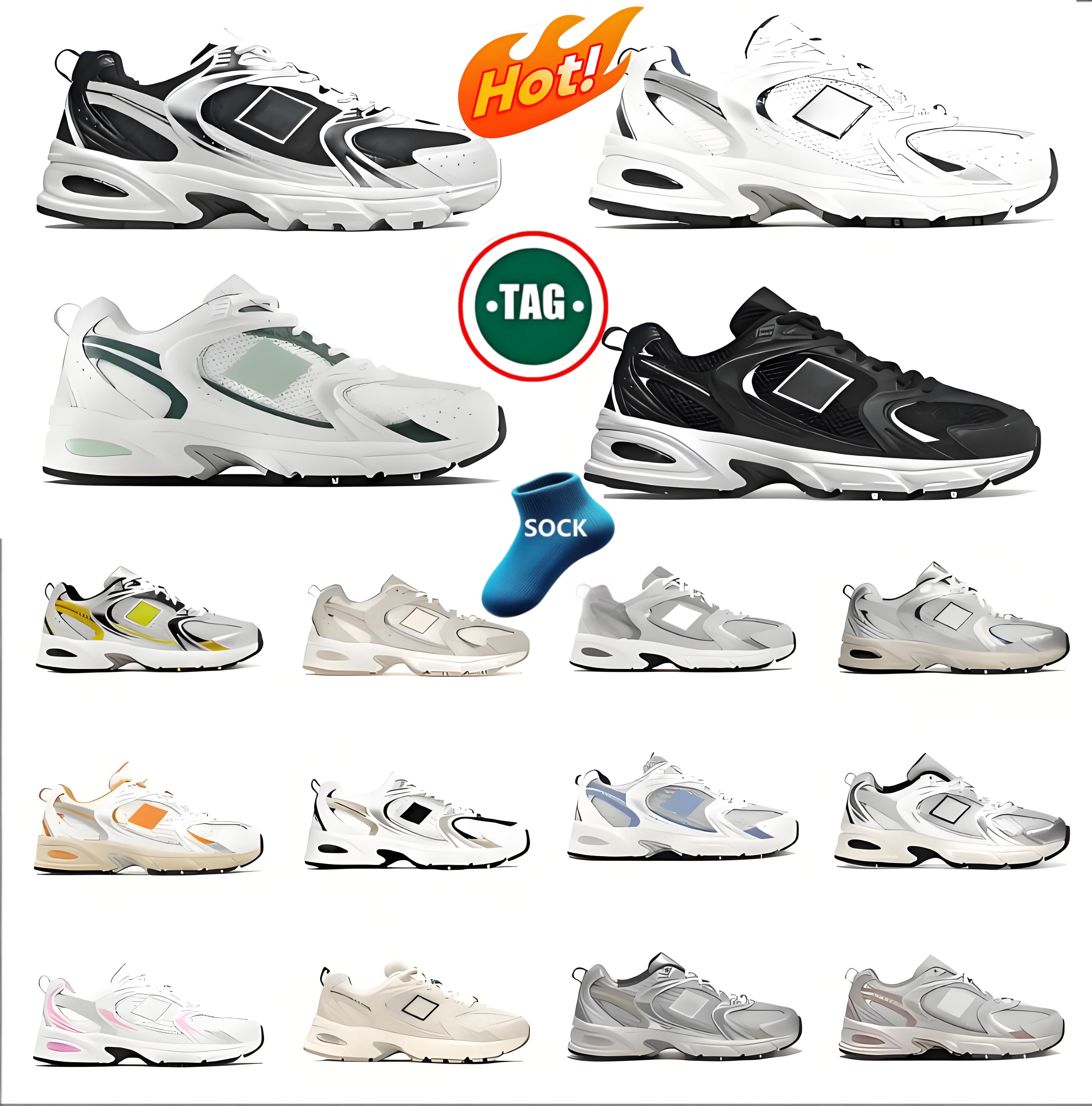 New 530 shoes Designer tainers sea salt beige shoes print black white orange suede pink Grey Men's And Women's Outdoor Sports Sneakers Casual Top sale Shoes 36-45