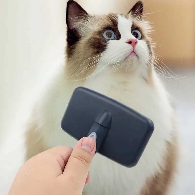Dog Comb Dog Grooming Brush Massage Cat Brush Stainless Steel Combs for Dogs Hair Knot Opening Pets Accessories M251208 - view 6