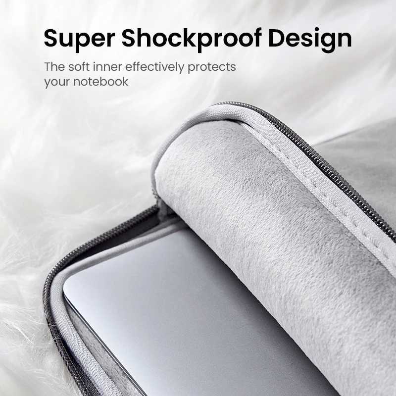 UGREEN Laptop Bag For Macbook Pro Air 139 149 Inch Sleeve Case For HP Lenovo iPad Waterproof Notebook Cover Carry BagT251208
