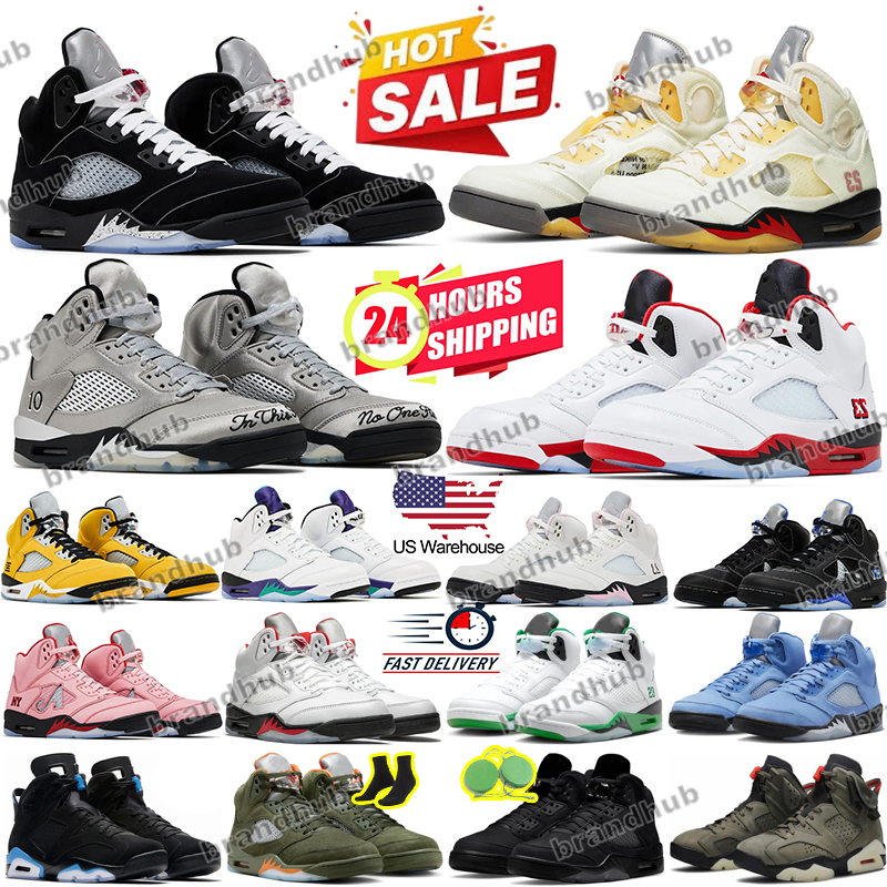 2025 Designer 5 5s Men Basketball Shoes 6 6s Raging Georgetown Toro Bravo Bull Fire blue Reverse Metallic Reimagined Ticket Burgundy Olive Sail Cool Mans Sneakers