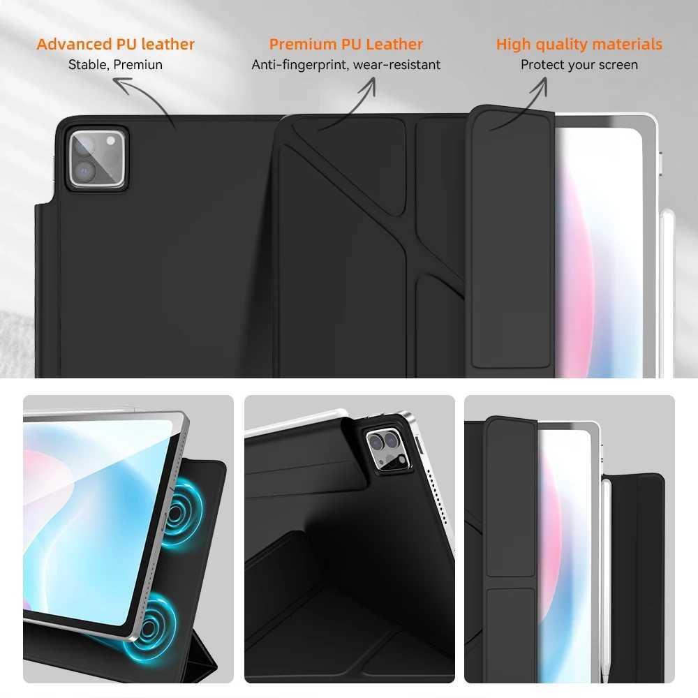 For iPad 10th Generation Case for Air 5 2024 Air 6 11 iPad Pro 11 129 13 102 9th 8th 6th 5th 97 inch Y Fold Smart Cover C251208