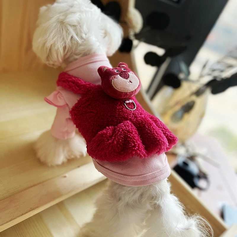 Luxury Rose Cute Dachshund Chihuahua Clothes For Small Breed Dogs Animal Jacket Dress Coat Pet Costumes XS XL Puppy Accessories M251208