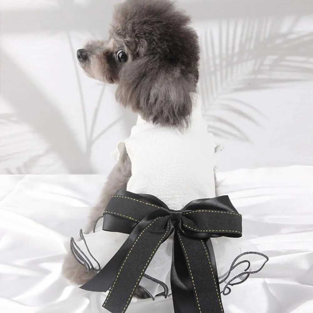 Puppy Clothes Pretty Big Bow-knot Puppy Clothes Anti-friction Dog Dress M251208