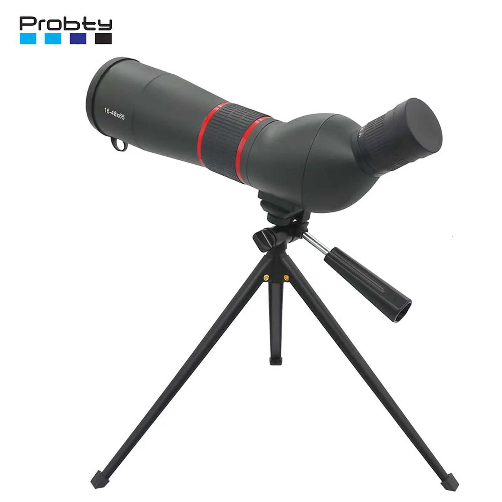 16-4865 Zo Spotting Scope Optical Telescope Monocar BAK4 FMC Waterproof Phone Clip Tripod Bird Watching Photography Outdoor C251208