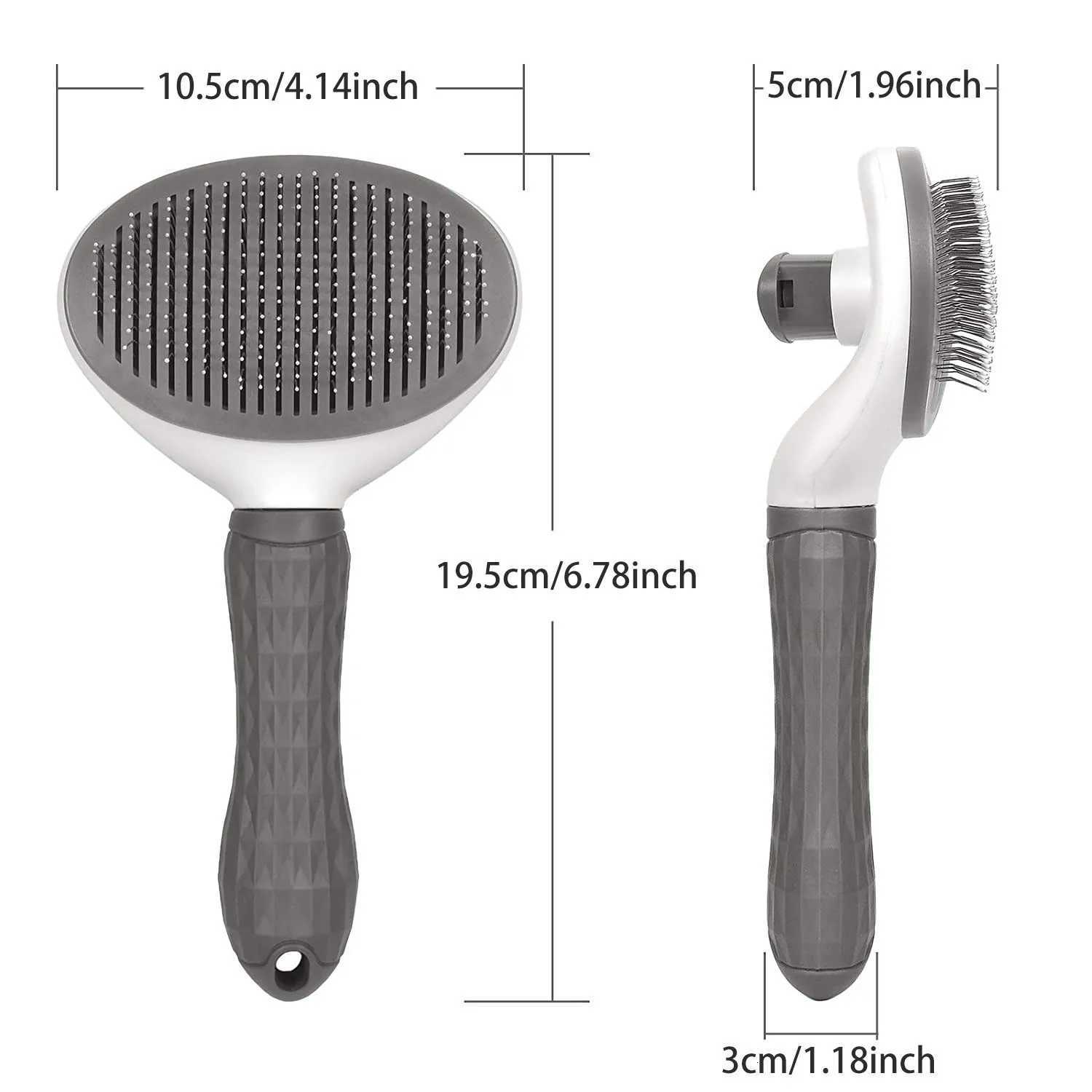 Pet Dog Brush Cat Comb Self Cleaning Brush For Dogs Cats Grooming Tools Pets Dematting Comb Dogs Accessories M251208 - view 7