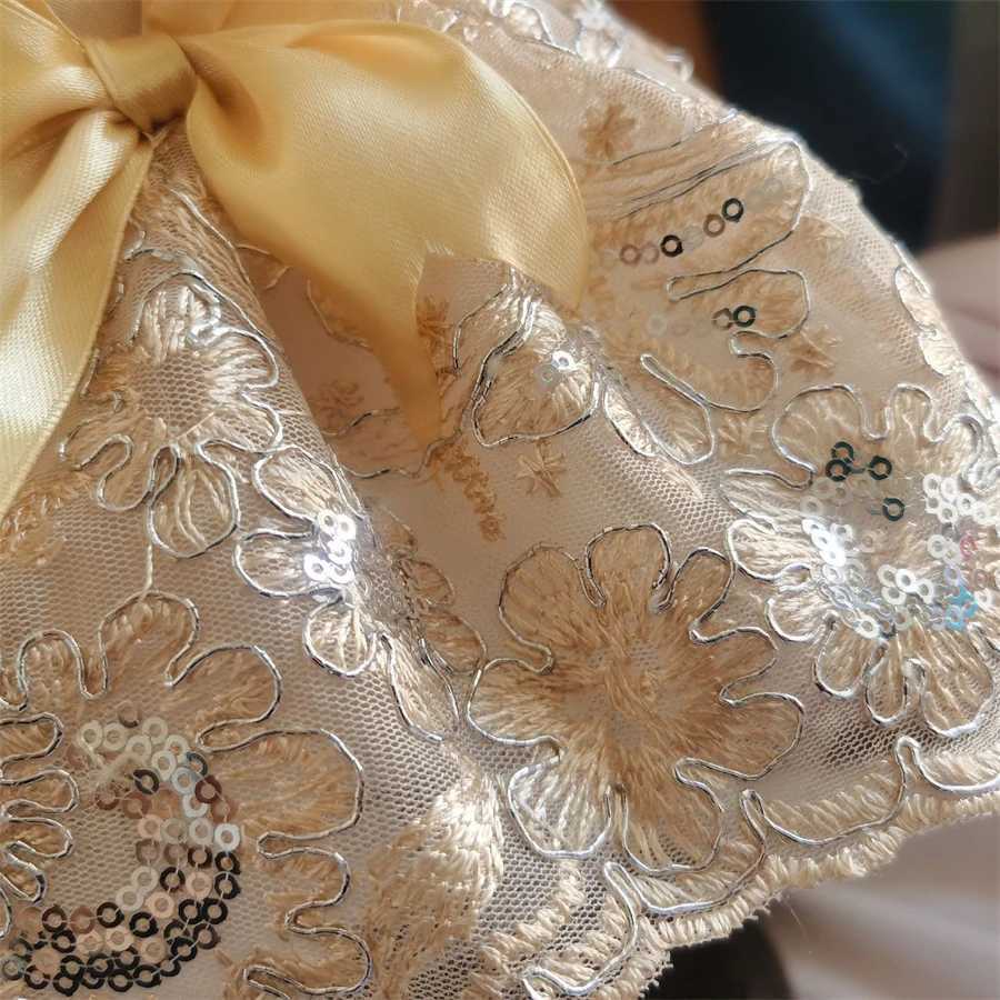 Chic Pet Wedding Dress - Summer/Spring/Fall Lace Princess Skirt for Small to Extra-Small Dogs Cats Knit Polyester with Magic M251208