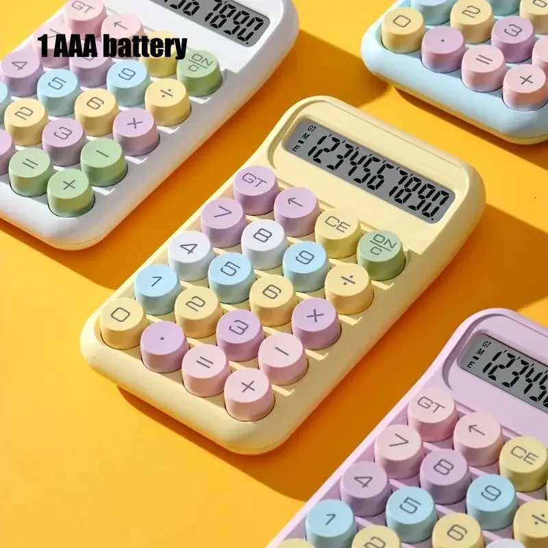 1PC new 819 high value small fresh calcator 10 digit dopamine calcator student off calcator H251208