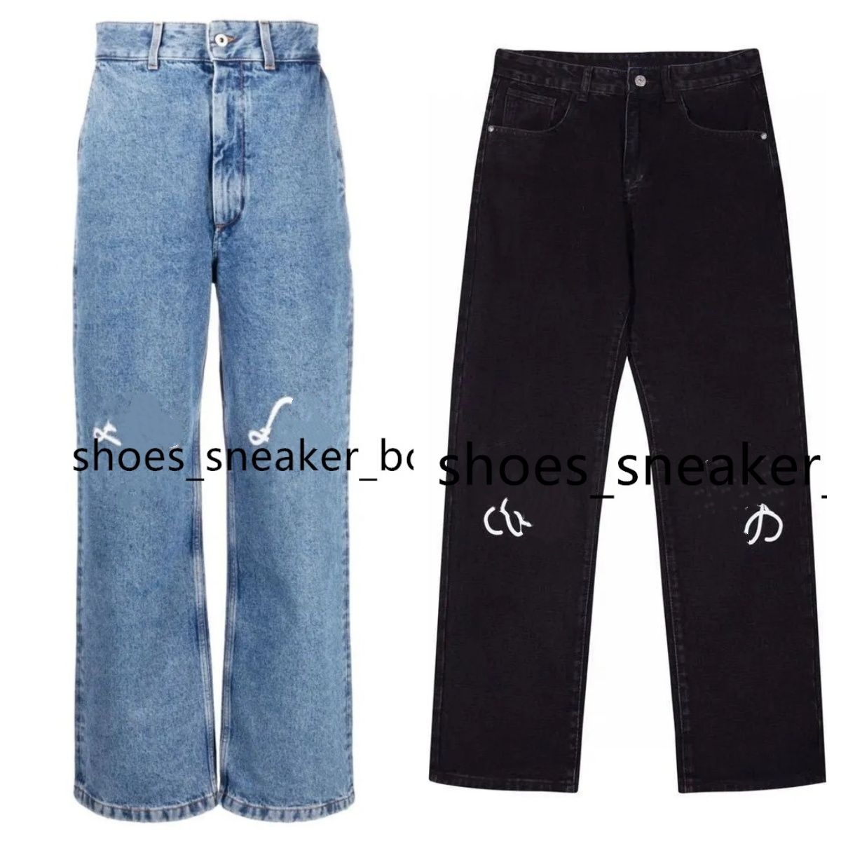 Womens jeans Designer blue denim pants luxury letters embroidered classic men denim straight pants custom fashion denim pants for women asian size XS-5XL