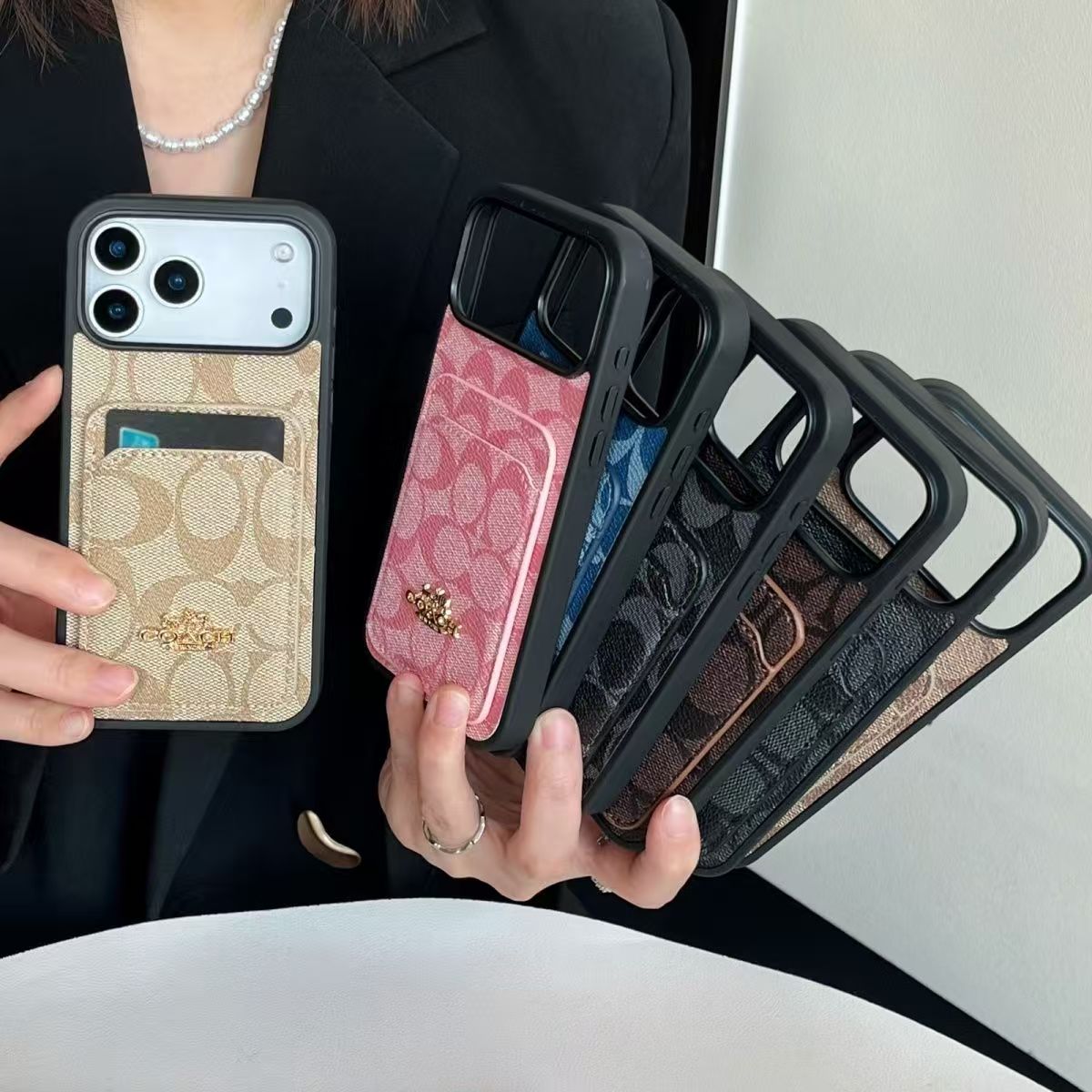 high quality phone Cases designer Card package For iPhone 17air 17 Pro Max case 16 15 Plus 14 13 12 11 XR Fashion Creative designer phone case back cover