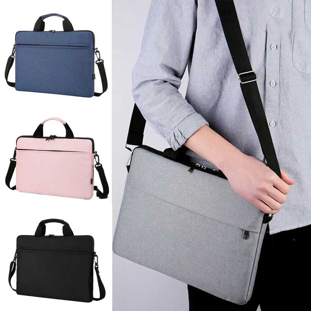 Protective Pouch Ultra Thin Shockproof Laptop Handbag Notebook Cover Laptop Sleeve Case Shoulder Bag For HP Dell LenovoT251208