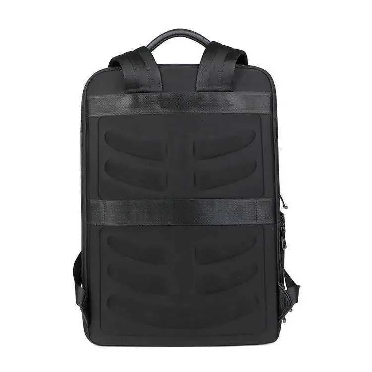 2024 FAshion Cow Genuine Leather Men Backpacks Real Natural Leather Student Backpack Large Computer Laptop Bag K251206