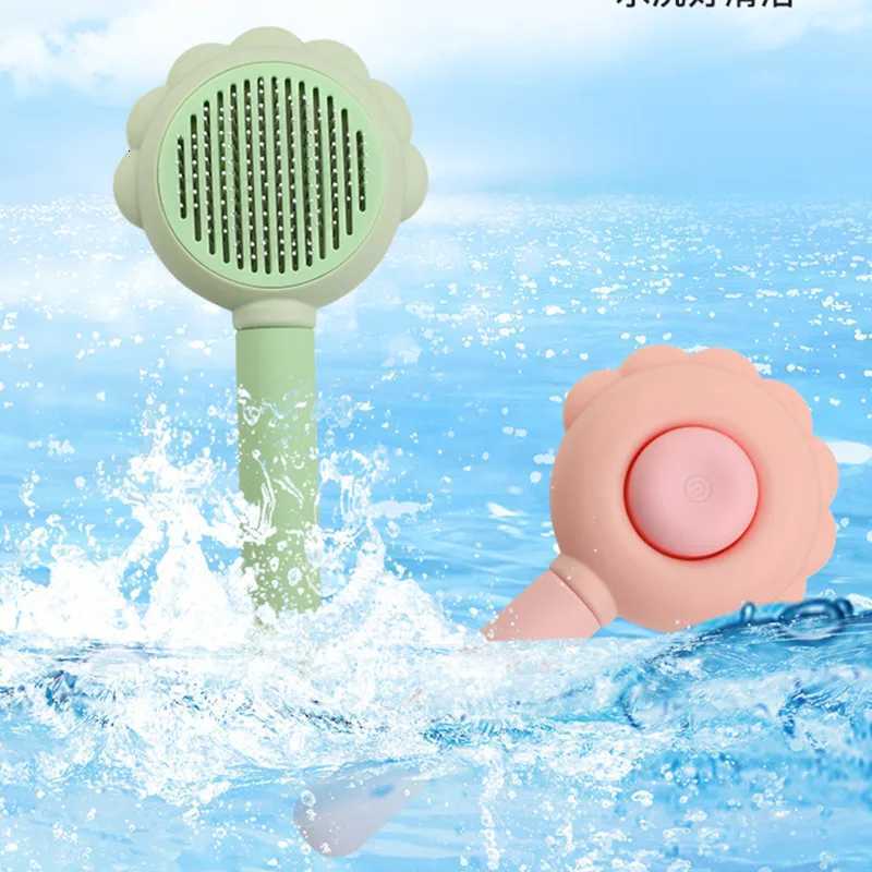 Pet comb cat hair removal cleaning and massage all-in-one Brush for Cats dog and Small Pet hair cleaning products M251208 - view 5