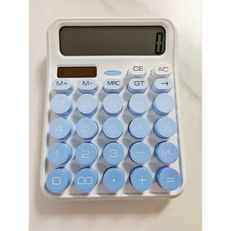 Gradation Candy Portable Calcators Large Display Mechanical Dot Keyboard Back To School Supplies Students/Finance Stationery H251208