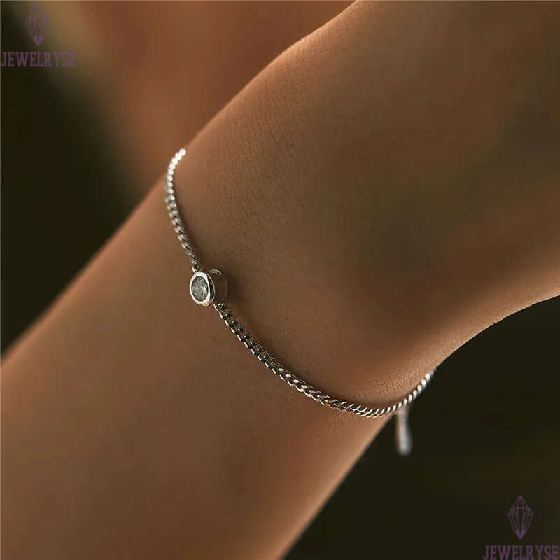 trendy s925 sterling silver bracelet designer woman diamond heart square womans butterfly link chain 5A cubic zirconia love charm bracelets chains jew