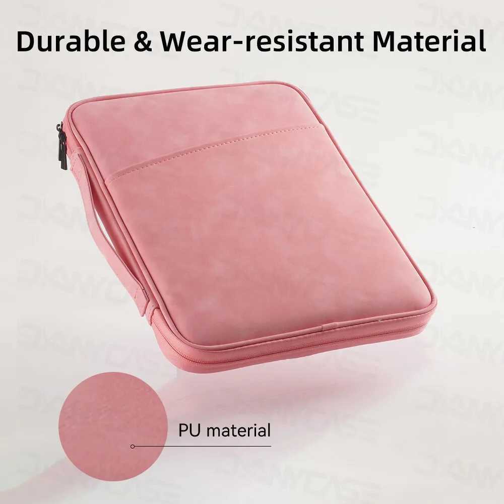 Waterproof Leather 11-13 inch Tablet PC Carrying Case Padded Protective Travel Inner Bag for iPad Samsung Tablet PC CaseT251208