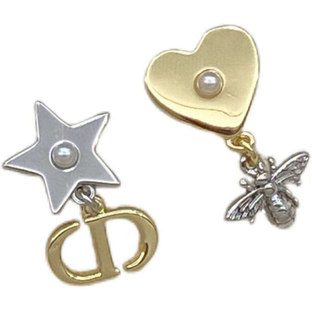 New Fashion Earrings for Women Large and Small Pearl Earrings Light Luxury Versatile Ear Jewelry Factory Wholesale