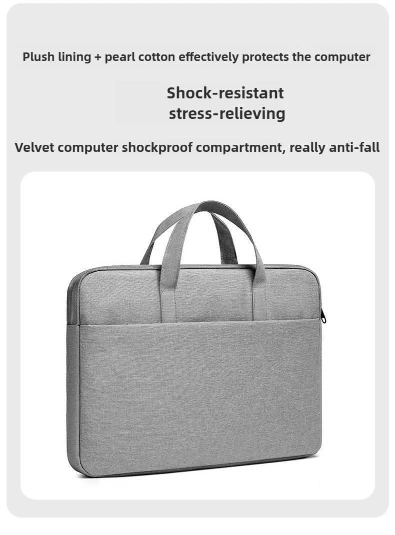 Laptop Bag Women 133 141 15 156 Office Notebook Sleeve Case Travel Computer Handbag Elegant Fashion for Macbook HP Dell PouchT251208