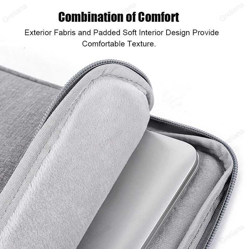 Laptop Bag 133 156 14 inch Waterproof Notebook Case Sleeve For Macbook Air Pro 13 16 15 Lenovo Computer Handbag Briefcase BagT251208