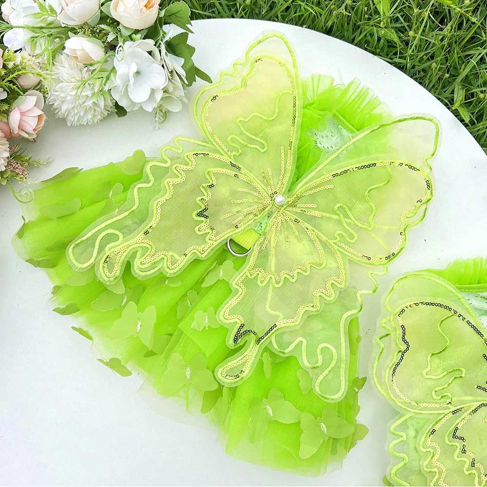 Summer Pet Princess Clothes Pet Dog Dress For Dogs Skirt Summer Dog Wedding York chihuahua poodle For Dogs Skirts Cat Dresses M251208