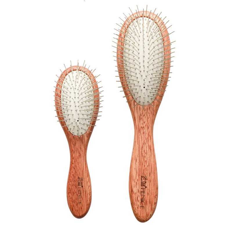 Fenice Pet Comb Solid Wood Handle in Cat Dog Hair Remover Brush Fur Combs Grooming Tool For Pet Cleaning Supplies Accessories M251208 - view 7