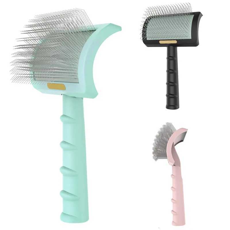 Pet Grooming Comb Shedding Hair Remove Needle Brush Slicker Massage Tool Large Dog Cat Pet Supplies Accessories M251208 - view 3