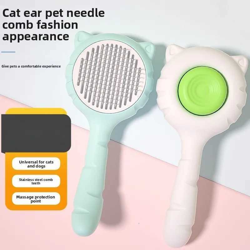 Pet flea comb dog cat hair removal comb floating hair removal row comb one pack M251208 - view 3
