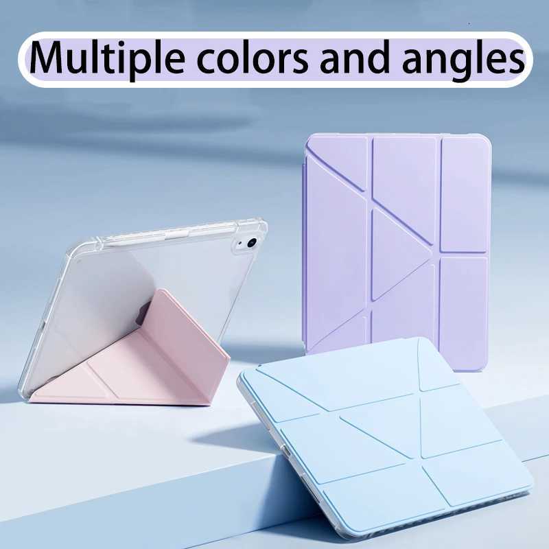 For iPad Air6 Ai Air6 109 11-inch case with pencil holder Clear case M2 A2898 A2588 A2316 A2324 A2325 A2072 A2228 A2377 C251208