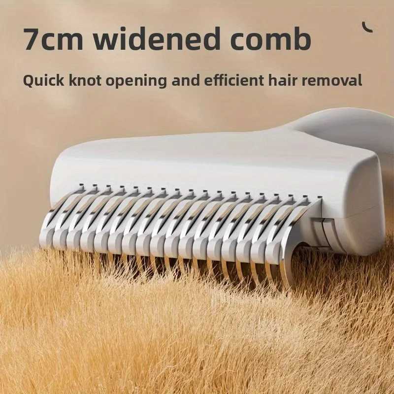 New Pet Dog Removal Brush Comb Self Cleaning Brush For Dogs Grooming Tools Pets Dematting Comb Dogs Accessories M251208 - view 4