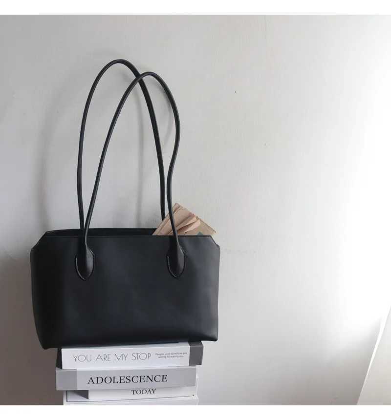 High Quty Soft Long Handle Bag Fashion Luxury Tote Bag GenuineLeather Women Shoulder Bag Office Large Capacity C251208