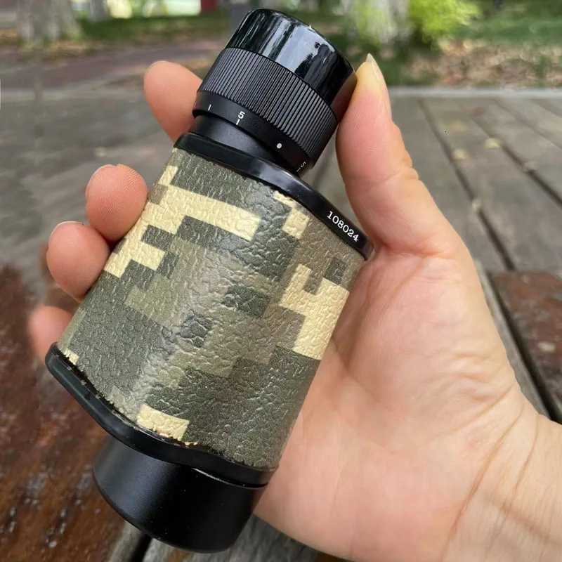 8x30 Hunting Monocar Telescope Professional Bino Rangefinder Distance Meter Night Vision Camping Equipment Fishing Tools C251208