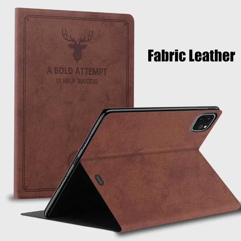 Premium Deer Case for IPad Air Pro 129 11 10 9 8 7 6 5 4 3 2 Th Air Mini 6 5 4 3 2 1 Folding Stand Leather Tablet Cover C251208