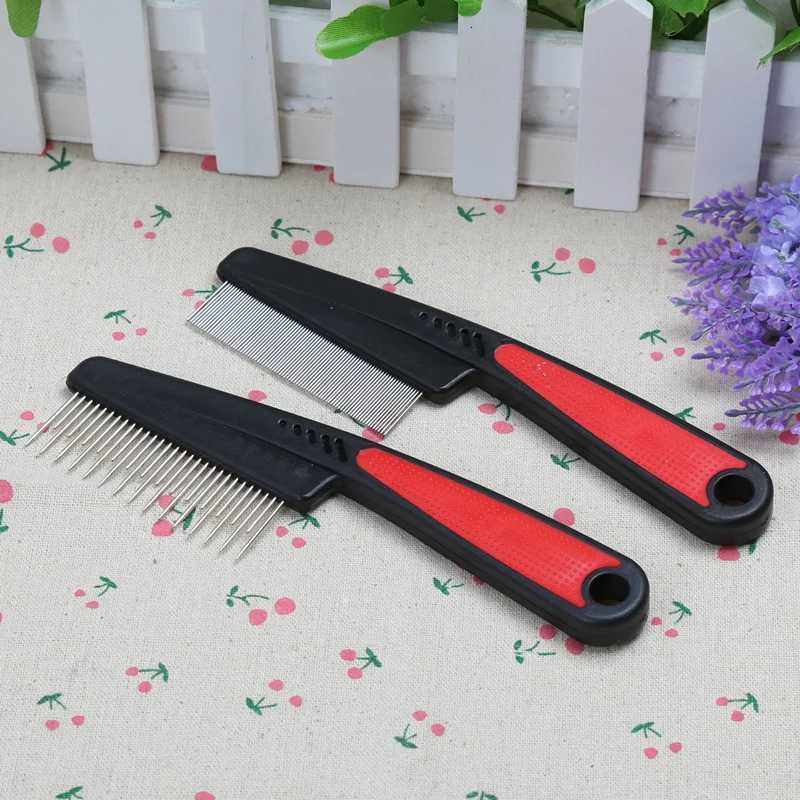 Hot Sale Pet Animal Care Comb Protect Flea Comb for Cat Dog Pet Stainless Steel Comfort Flea Hair Grooming Comb Dog Grooming M251208 - view 5