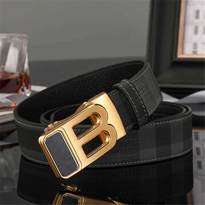 2024 High Quality Luxury Brand Designer Canvas Belts Male Automatic business Men belts Genuine Leather Belt for men Strap JeansT251208