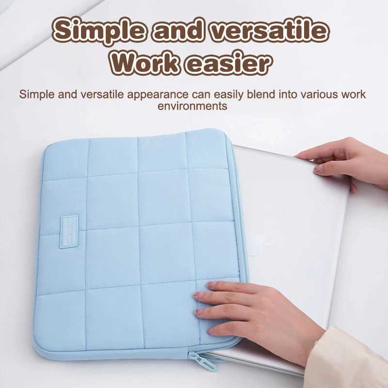 14/156 inch Laptop Sleeve for MacBook Air Pro Super Lightweight Shockproof Neoprene Case with Plush Lining Solid Color SimpleT251208