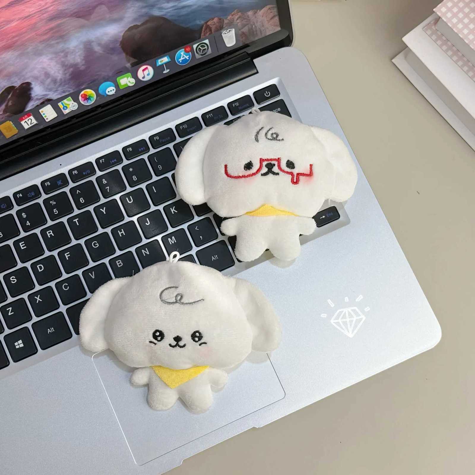 new Squeezing Plush Tomato Cat Doll Pendant Pudding Cat Doll Keychain Bag Hanging Doll GiftXJ251208 - view 6