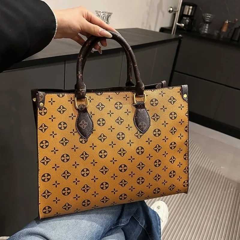 French Niche Handbag for Wen 2025 A Fiable and Tote Bag with Large Capacity and Versatile Cmuting Patterns Y251208