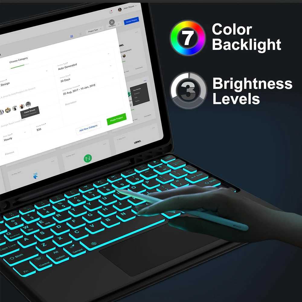 Case for Galaxy Tab S10 FE 109 lnchKeyboard Cover for Galaxy Tab S10 FE 109 lnch 2025 SM-X520/X526/X526B C251208