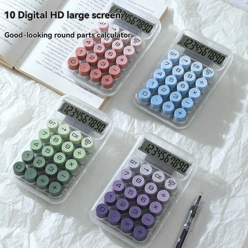 Transparent Large Screen Large Buttons High Appearance Ll Calcator Portable Specially Desig For Students H251208