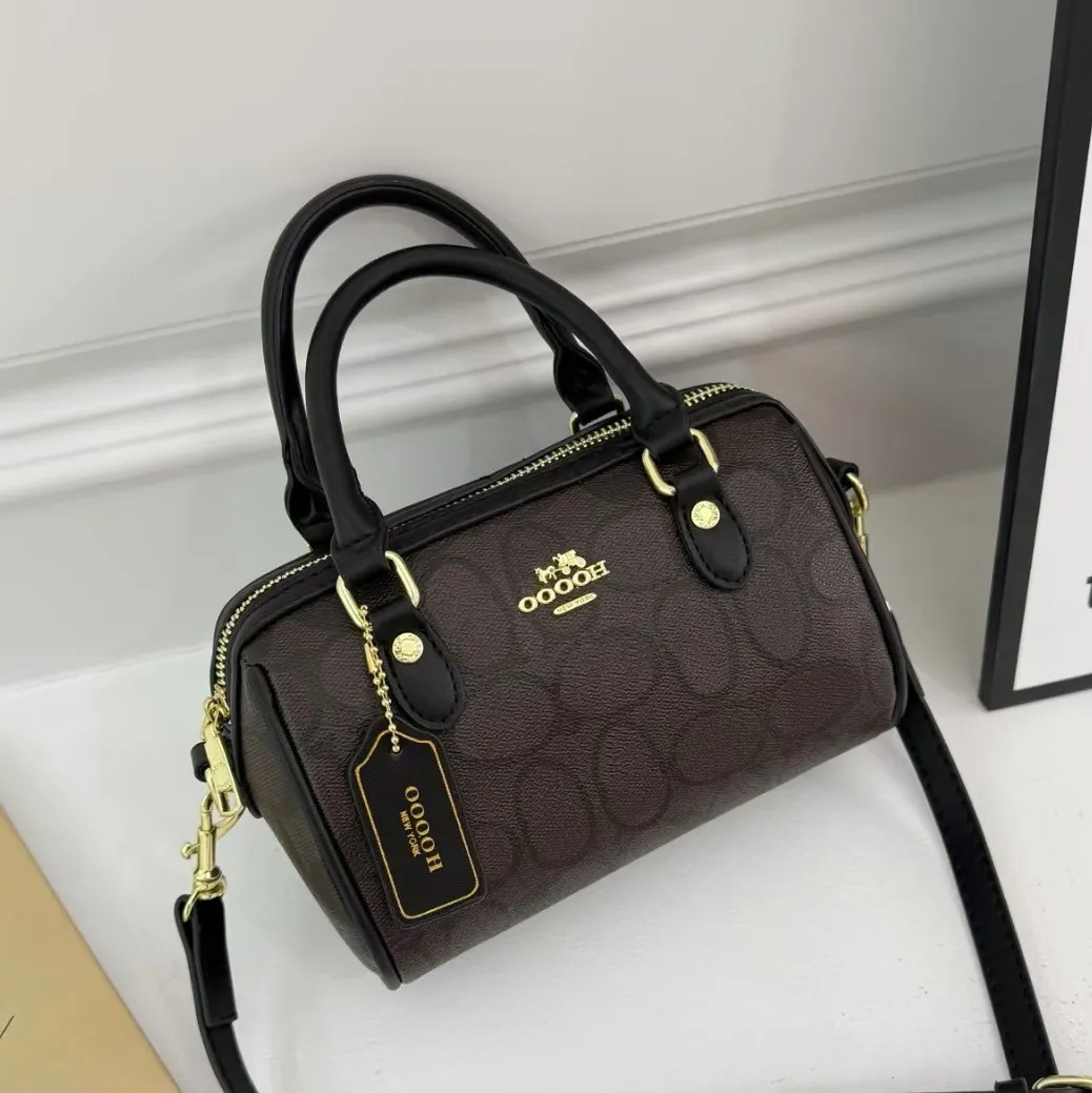 High Quality Designer Bags Women Fashion Bags Gold Metal Letters Button Shoulder Bag Luxury Handbag Square Leather Crossbody Bag Designers