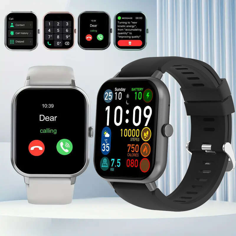 Famous Brand Hot Selling ZL CJ Smart Bluetooth Call Heart Rate Pressure Blood Oxygen Detection Outdoor Sports Watch