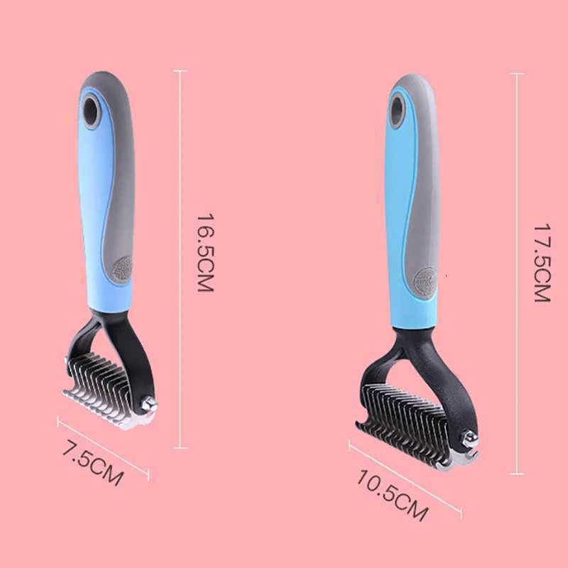 dog brush double-sided hair removal comb and hair removal tool used to remove mats and tangles the best pet grooming brush M251208 - view 7