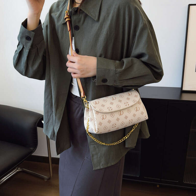 2025 New Cross-Border Printed Shoulder Fashion Versatile Monogram Crossbody High-End Women's Bag