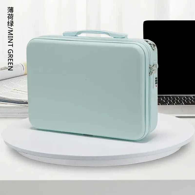 156inch Computer Bag Hard Shell Portable Storage Handbag for Macbook Air Pro Huawei Lenovo Xiaomi 133 14 Password Hard CaseT251208