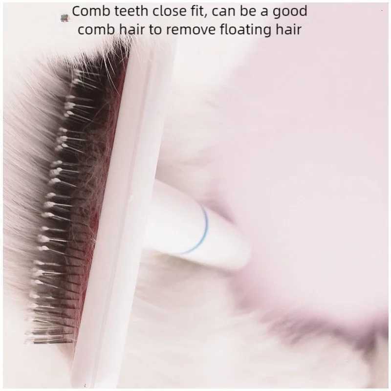 Pet Grooming Comb For Dogs Cats Puppies Small Pets Hair Remover Brush Needles Shedding Control Fur Tool M251208 - view 4