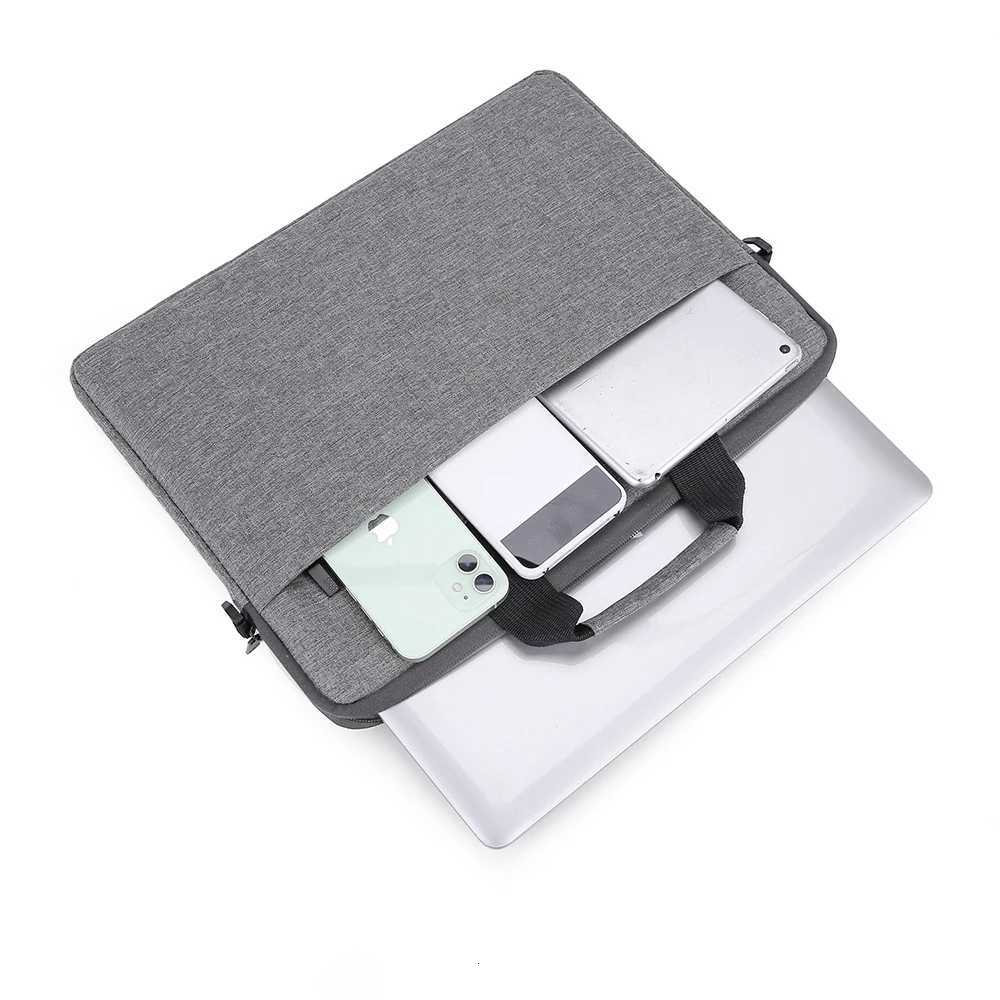 Laptop Sleeve Bag 133 141 156 Inch Notebook Case For Macbook Air Pro Waterproof Portable Travel Carrying Bag Computer HandbagT251208