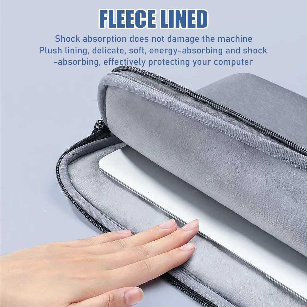 Laptop Bag Sleeve Cover Notebook Case For Apple Macbook Pro Air Xiaomi Huawei HP Dell Lenovo 11 14 156 Inch Computer HandbagsT251208