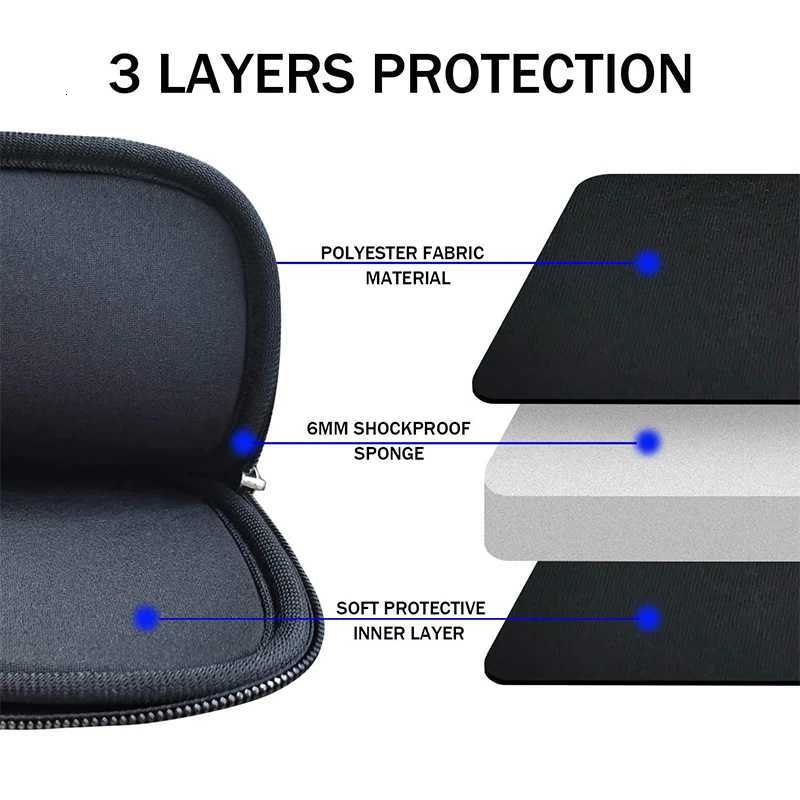 Laptop Bag Case Cover For Macbook Air Pro 13 11 12 15 156 For Xiaomi Lenovo HP Notebook Computer Sleeve 14 Inch AccessoriesT251208