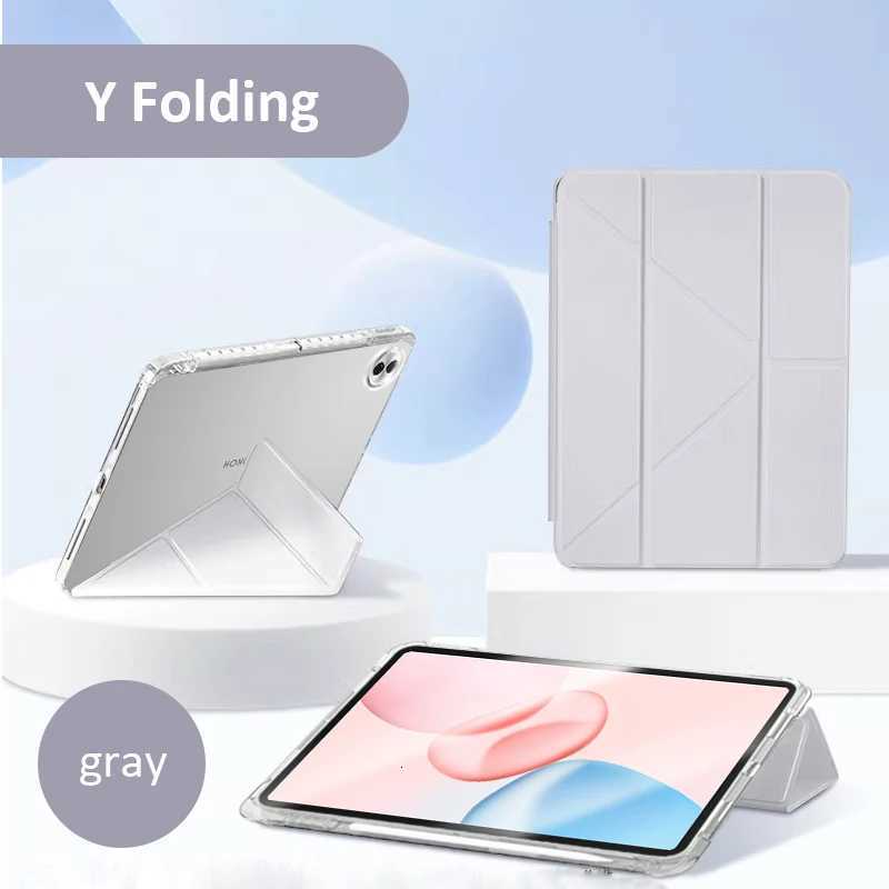 For Honor Pad 10 Case with Pencil Holder Smart Fold Acrylic Clear Stand Cover For Coque Honor Pad 10 121 inch 2025 Case Fuanda C251208