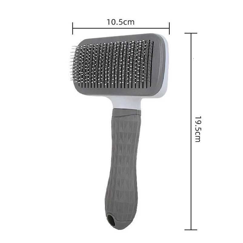 Dog Comb Pet Hair Removal Brush Cats and Dogs Special Comb Beauty Massage Self-cleaning Needle Comb Pet Supplies M251208 - view 7
